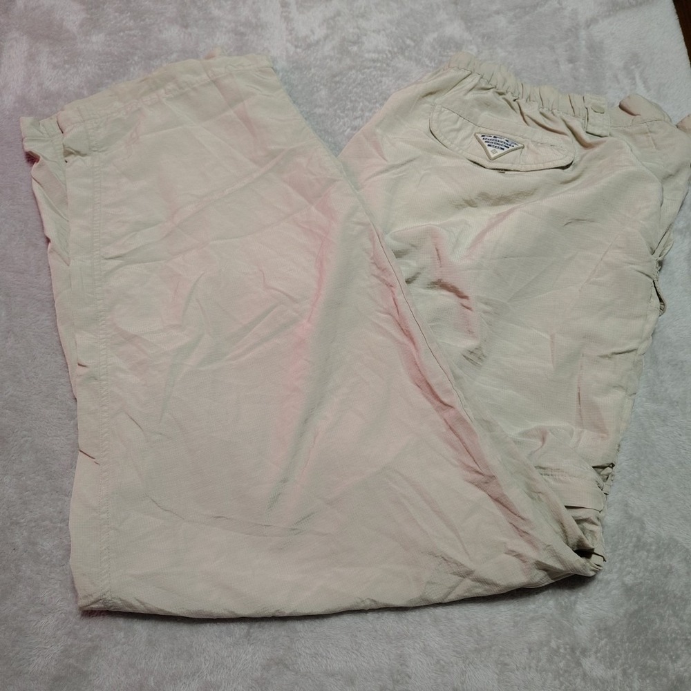 Columbia Convertible Pants/Shorts Men 3XL 44/(7/32) Fishing Utility Quick Dry